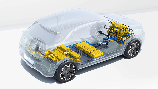 Opel Elektroauto Mokka-e Motor und Batterie