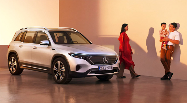 Elektroauto Mercedes-Benz EQB für reiche und junge Familie